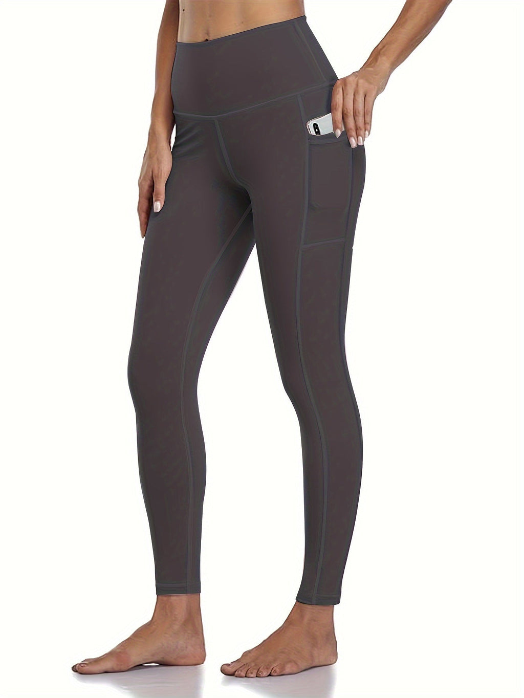 5-Piece Women's Printed Compression Yoga Pants – 7/8 Length Fitness Running Leggings with Leopard, Camo & Solid Patterns, High-Waist Athletic Tracksuit Bottoms for Gym Workout, S-XXL