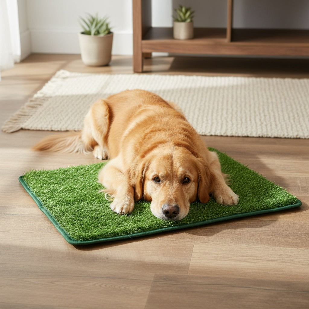 Washable and Reusable Artificial Grass Pee Pad for Dogs, Odor Control Indoor Puppy Potty Training Mat, 18.11" x 27.56" – Dog Urine Grass Pad