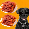 Duck Jerky, Freeze-Dried Chicken Dog Treats, Soft Chewy Training Rewards, Healthy Digestible Beef Sausage, Fresh Breath Snack, Chicken Leg Grind, for All Dog Sizes: Small, Medium, Large