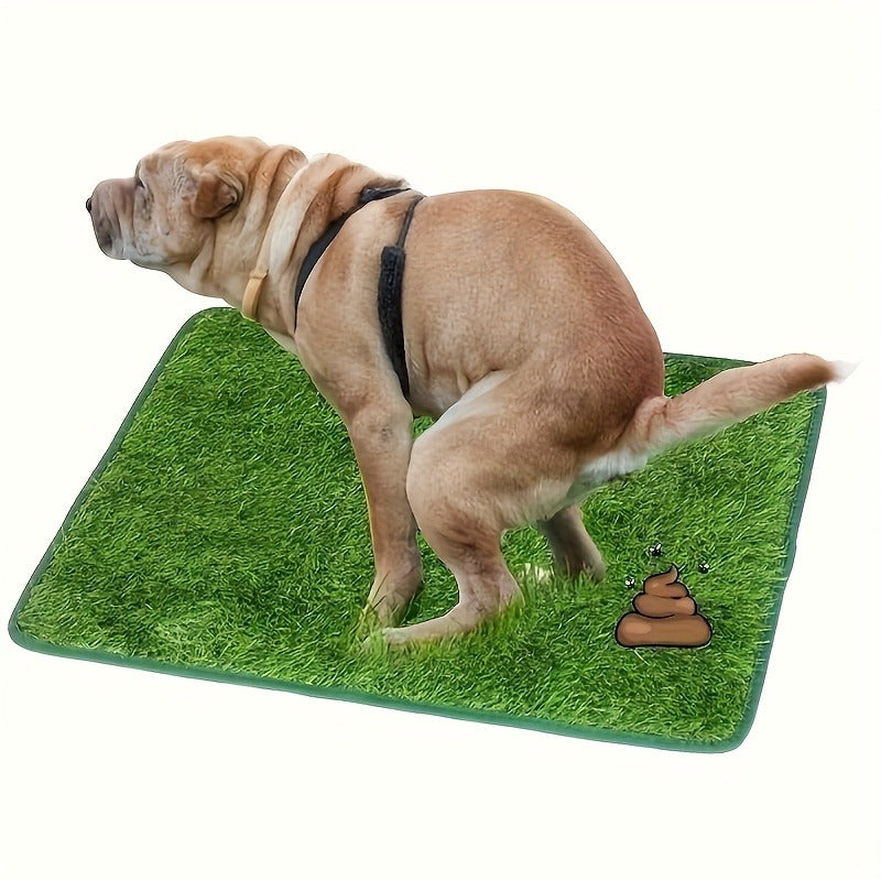 Washable and Reusable Artificial Grass Pee Pad for Dogs, Odor Control Indoor Puppy Potty Training Mat, 18.11" x 27.56" – Dog Urine Grass Pad