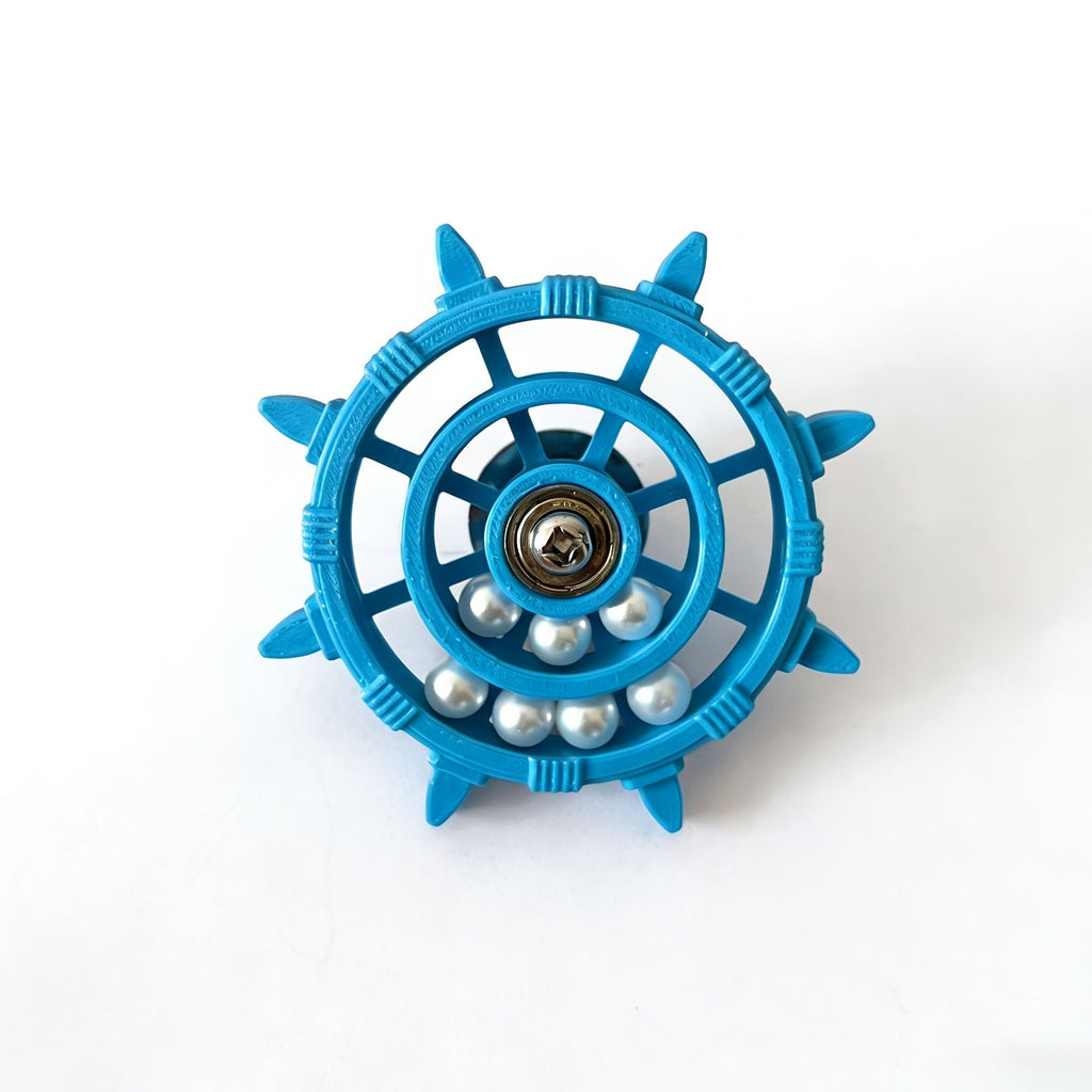 Colorful Parrot Spinning Wheel Toy with Spinning Disc Beads, Bird Cage Toy for Budgies, Cockatiels, and Canaries, Stress Relief Fun Interactive Cage Accessory, Multiple Colors