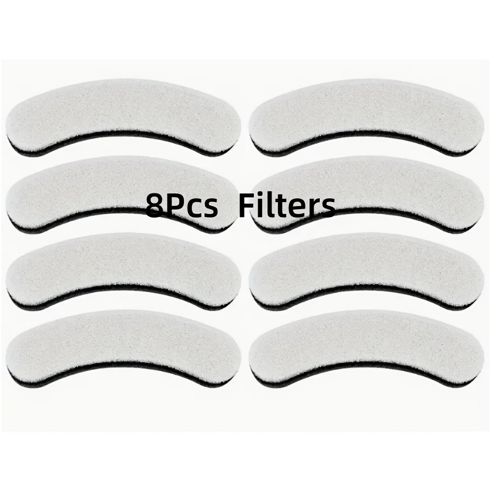 Replacement Filters for Dog and Cat Water Fountains, 4/8/16/20/24 Pack, Activated Carbon Multi-Filtration, Compatible with NPET DF10 DF30 Automatic Pet Water Dispensers