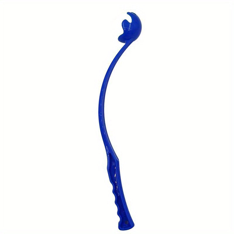 Dog Ball Launcher with Tennis Ball - Hands-Free Fetch Stick for Outdoor Training & Exercise, No-Bend Dog Ball Chucker for Small, Medium, and Large Dogs, Durable Pet Ball Thrower Toy