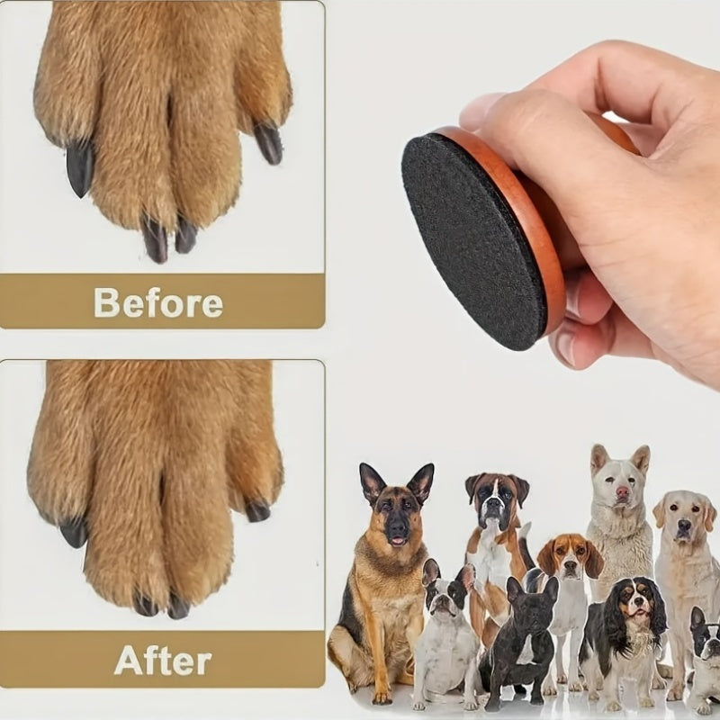 Dog Nail File Scratch Board for Small Animals - Stress-Free Pet Nail Grinder Scratchpad, No Battery Needed, Safe and Gentle Paw Care Tool for Dogs, Cats, and Rabbits, Anxiety-Free Grooming