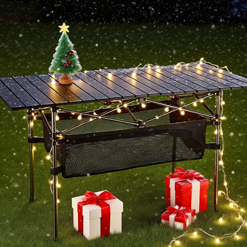 Folding Camping Table with Carry Bag – Lightweight Portable Outdoor Table, 3 Sizes for Camping, Beach, Picnic, BBQ, Backyard, Boat & Travel, Easy Setup & Storage