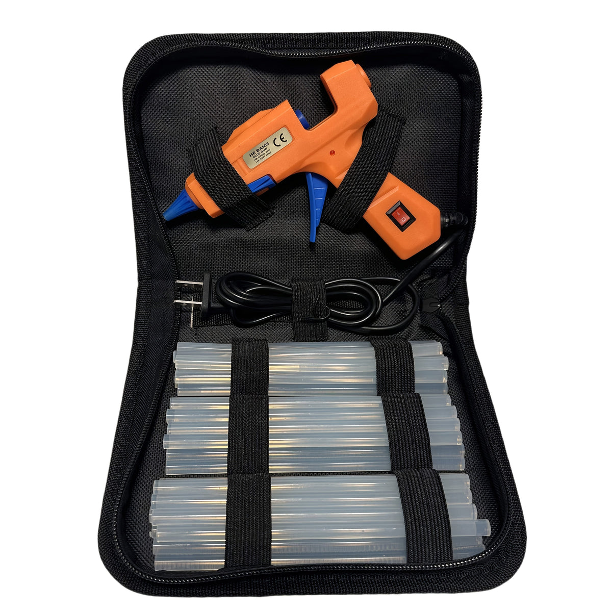 30W Hot Melt Glue Gun Kit with 30 Glue Sticks 7x150mm – Fast Heating Electric Glue Gun for School Arts, Crafts, DIY Projects, and Quick Home Repairs – Multiple Color Options