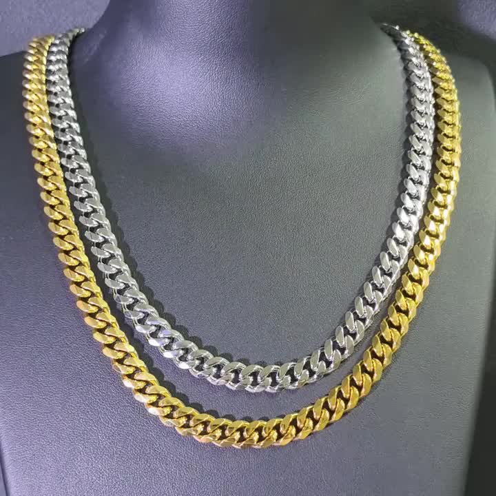S925 Sterling Silver Cuban Chain Necklace for Men – 6mm & 10mm Wide, 18 to 24 Inches, Handcrafted Heavyweight Bold Link Chain, Durable Jewelry for Everyday Wear and Special Occasions