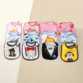 Baby Bibs Set of 5, Soft Newborn Saliva Drool Towel Bandana Bibs for Infant Toddler, Absorbent Feeding Burp Cloth for Boys & Girls, Mixed Color Baby Shower Gift
