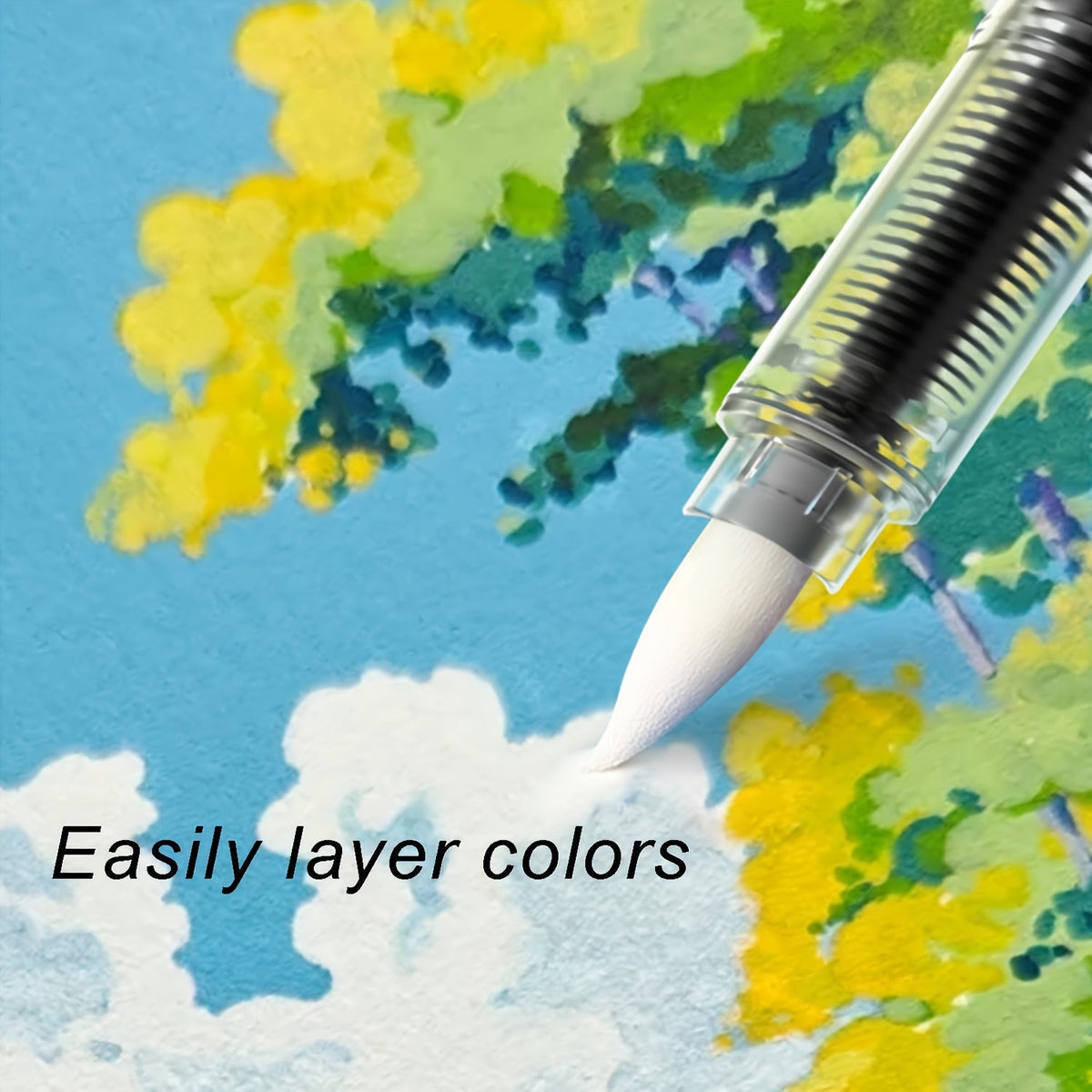 Acrylic Paint Markers Brush Tip – 12/24/36/48/60/72/120/168 Colors for Rock, Metal, Glass, Wood, Canvas, Ceramic & Plastic, DIY Hand-Painting Art Supplies, Back to School, Halloween, Christmas, Birthday Gift