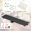 35-Inch Nonstick Electric Grill & Iron Plate BBQ Rack – Adjustable Temperature Drip Tray Long Countertop Grill for Indoor & Outdoor Pancake Baking with Luxury Gift Package