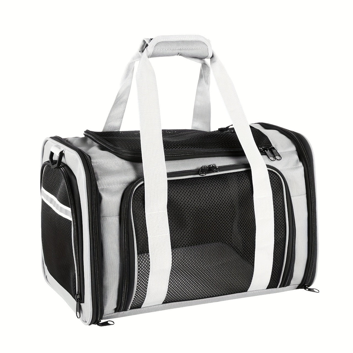 Airline Approved Soft-Sided Pet Carrier – TSA-Compliant Collapsible Travel Bag for Small Dogs, Cats & Kittens Under 15 lbs, Fits Under Airplane Seat