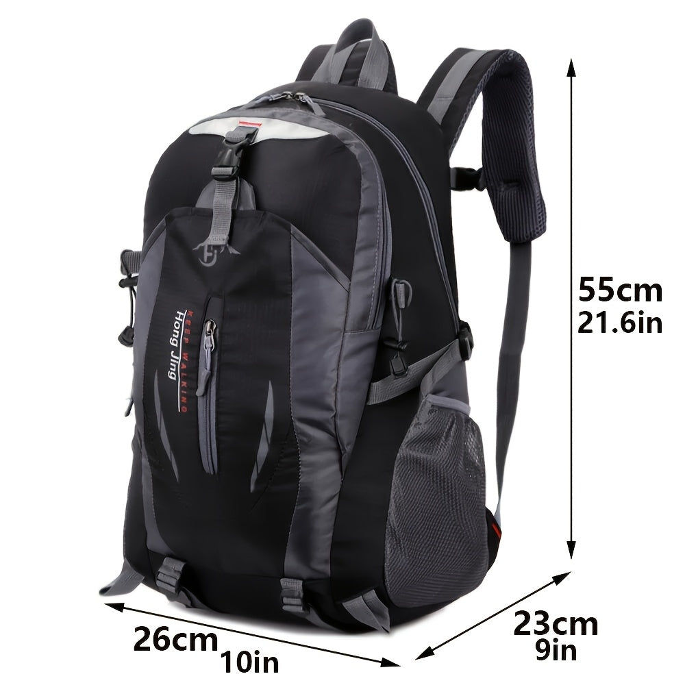 25.8L Hiking Backpack Daypack for Men, Women, and Kids – Lightweight Outdoor Travel Rucksack with Torso Adjustment, Zipper Pockets, and Large Capacity for Camping, Mountaineering, and Day Trips