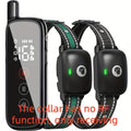 Dog Training Collar with Remote – IP68 Waterproof Rechargeable E-Collar for Small, Medium, and Large Dogs, 3 Safe Training Modes (Beep, Vibration, Shock), 1640ft Range, Black