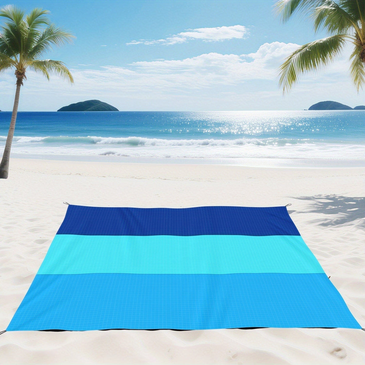 Extra Large Anti-Sand Beach Blanket for 4-7 People 82x78 Inch Waterproof Lightweight Sandproof Picnic Mat for Beach, Camping, Hiking, Travel, and Outdoors