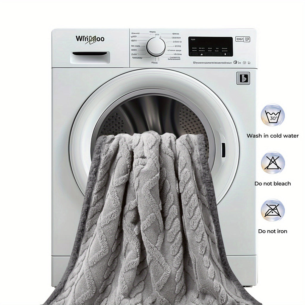 Liquid-Proof Pet Blanket, Reversible Sherpa Fleece Sofa Bed Furniture Protector for Dogs and Cats, Machine Washable Throw Blanket, Small/Medium/Large/XL, Light Gray/Khaki/Beige/Dark Gray