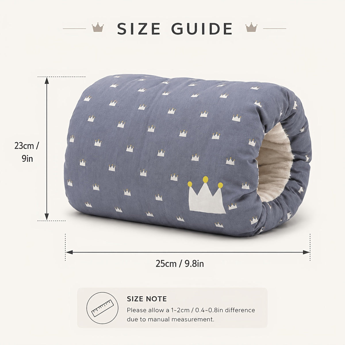 Ergonomic Baby Feeding Pillow & Nursing Armrest Cushion with Adjustable Strap, Soft Polyester Breastfeeding Support Pillow for Bottle Feeding & Nursing, Travel-Friendly Infant Arm Pillow