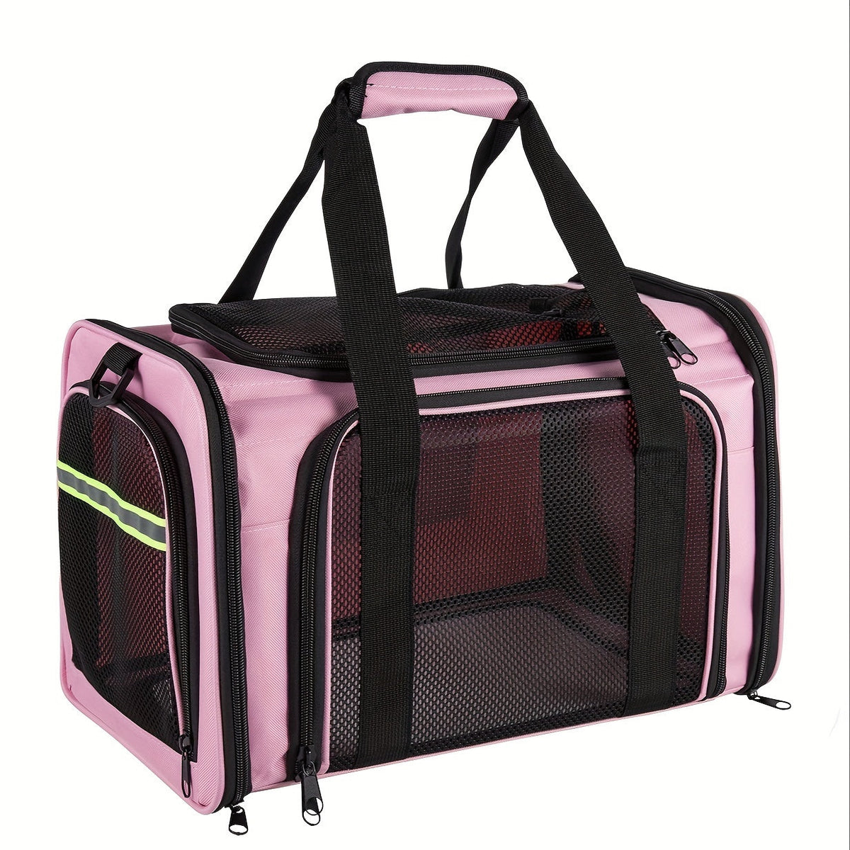 Airline Approved Soft-Sided Pet Carrier – TSA-Compliant Collapsible Travel Bag for Small Dogs, Cats & Kittens Under 15 lbs, Fits Under Airplane Seat