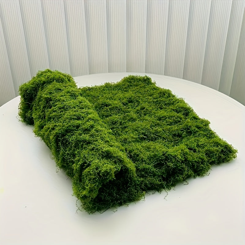 Artificial Moss Carpet Roll 19.68×78.74 Inches – Fake Moss Mat for Wall, Garden, Wedding, Roof & Indoor/Outdoor Decoration, Cuttable & Easy to Maintain