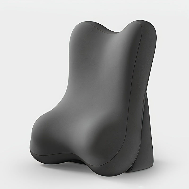 Adjustable Backrest Bed Pillow - Ergonomic Memory Foam, Leg Elevation Wedge & Leaning Support - Back Support, Reading & Relaxing - Bed Wedge Cushion - Space Gray
