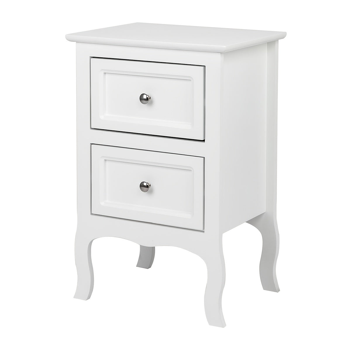 Nightstand with Drawers – Small Bedside Table for Bedroom Small Spaces in Forest Green White Blue Pink Navy Blue (Set of 1 or 2)