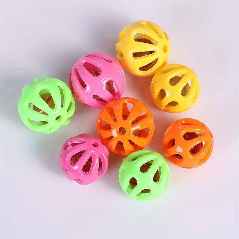 Bird Play Toys Set 5-Pack - Colorful Parrot Cage Toys for Chewing, Foraging & Enrichment - Bird Toys for Parrots, Canaries, Lovebirds, Cockatiels, Budgies, and Parakeets - Bird Cage Accessories