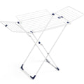 Foldable Clothes Drying Rack 4-Wing Large Capacity – Space-Saving Metal Laundry Airer 55" Free-Standing for Indoor Outdoor Use