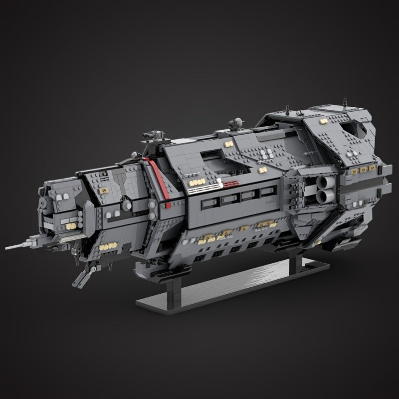 5405 Pieces Military Sci-Fi Spaceship MOC Building Set – Futuristic Design, Precision Fit Micro Bricks, Detailed Display Model for Adults & Teens – Birthday, Christmas & and Festival Gift