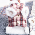 Fall/Winter Pet Fleece-Lined Vest with Built-in Leash Ring – Warm Soft Cold Weather Jacket for Small Dogs & Cats, Fits Teddy, Bichon, Chihuahua & Small Breeds, Cozy Outdoor Walking Coat