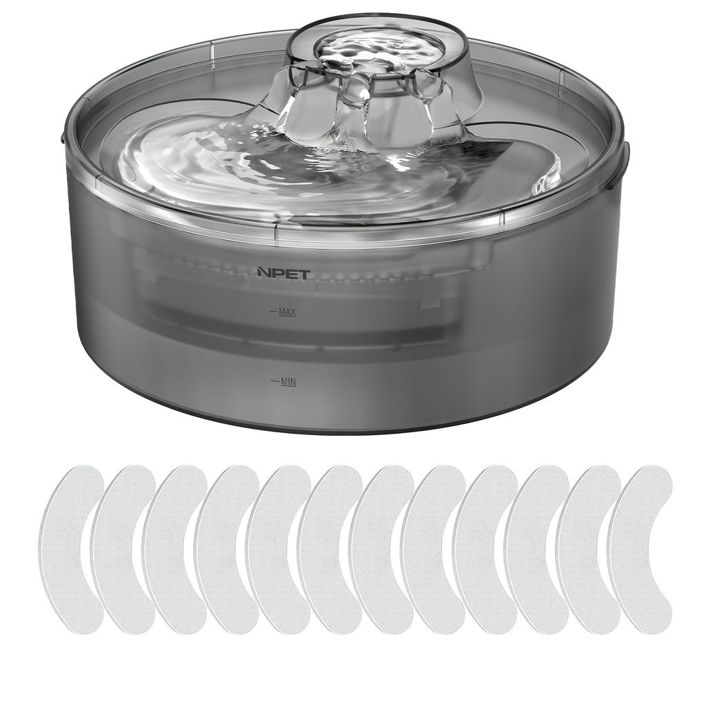 Automatic Dog Water Fountain 1.3 Gallon Large Capacity Pet Water Dispenser with Splatter Guard, Cleaning Kit, and Low Voltage USB for Dogs, Cats, and Multiple Pets