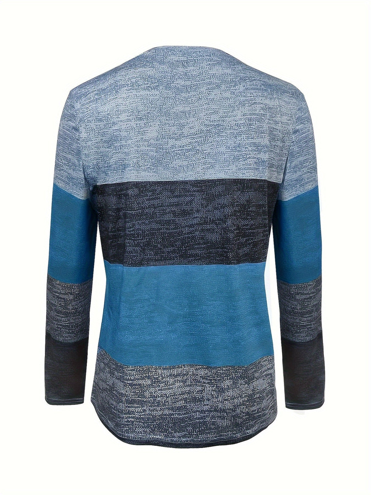 V-Neck Long Sleeve Top Women's Geometric Print Casual Shirt Spring Summer Fall Stretchy Polyester Elastane Coffee Peacock Blue S M L XL XXL