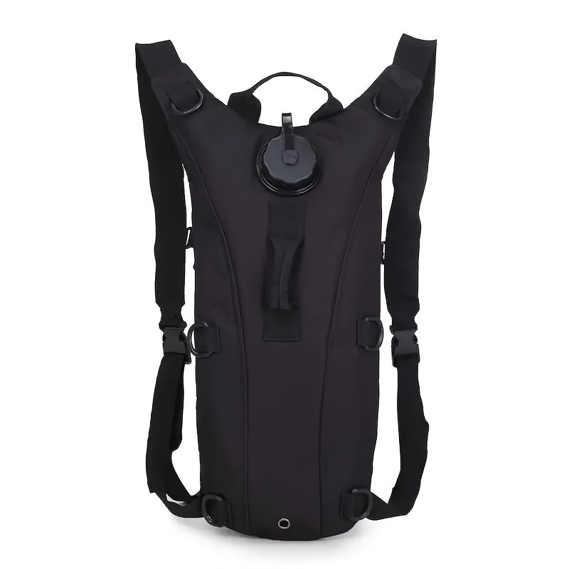 Hydration Backpack with 101oz Water Bladder, Tactical Lightweight Hiking Pack with Adjustable Straps and Large Capacity for Hiking, Biking, Running, and Climbing (Black/Green)