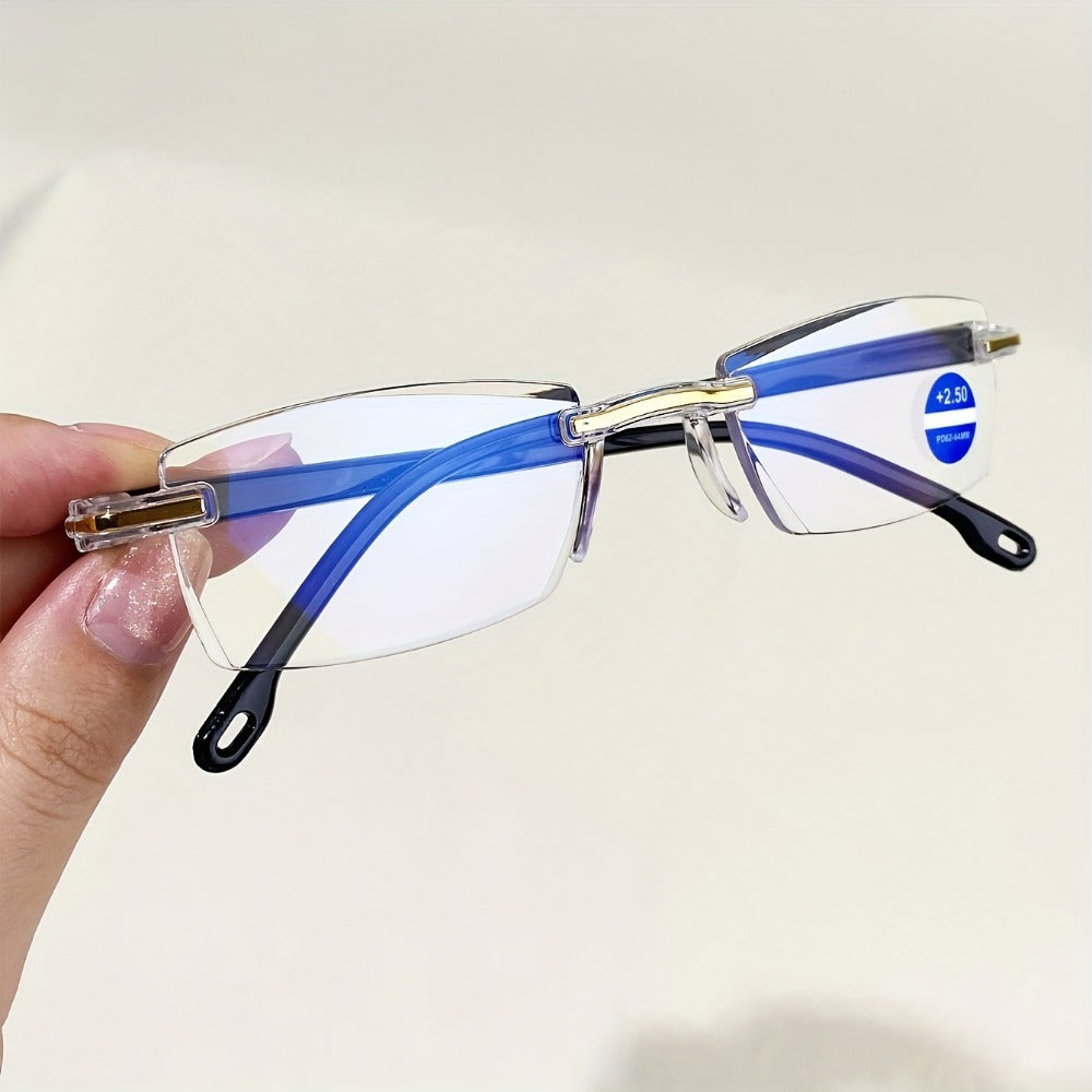 16 Pairs HD Reading Glasses Bulk Set Anti-Eye Strain Readers for Men and Women, Multiple Strengths, Business Style, Comfortable and Lightweight, Gift Set