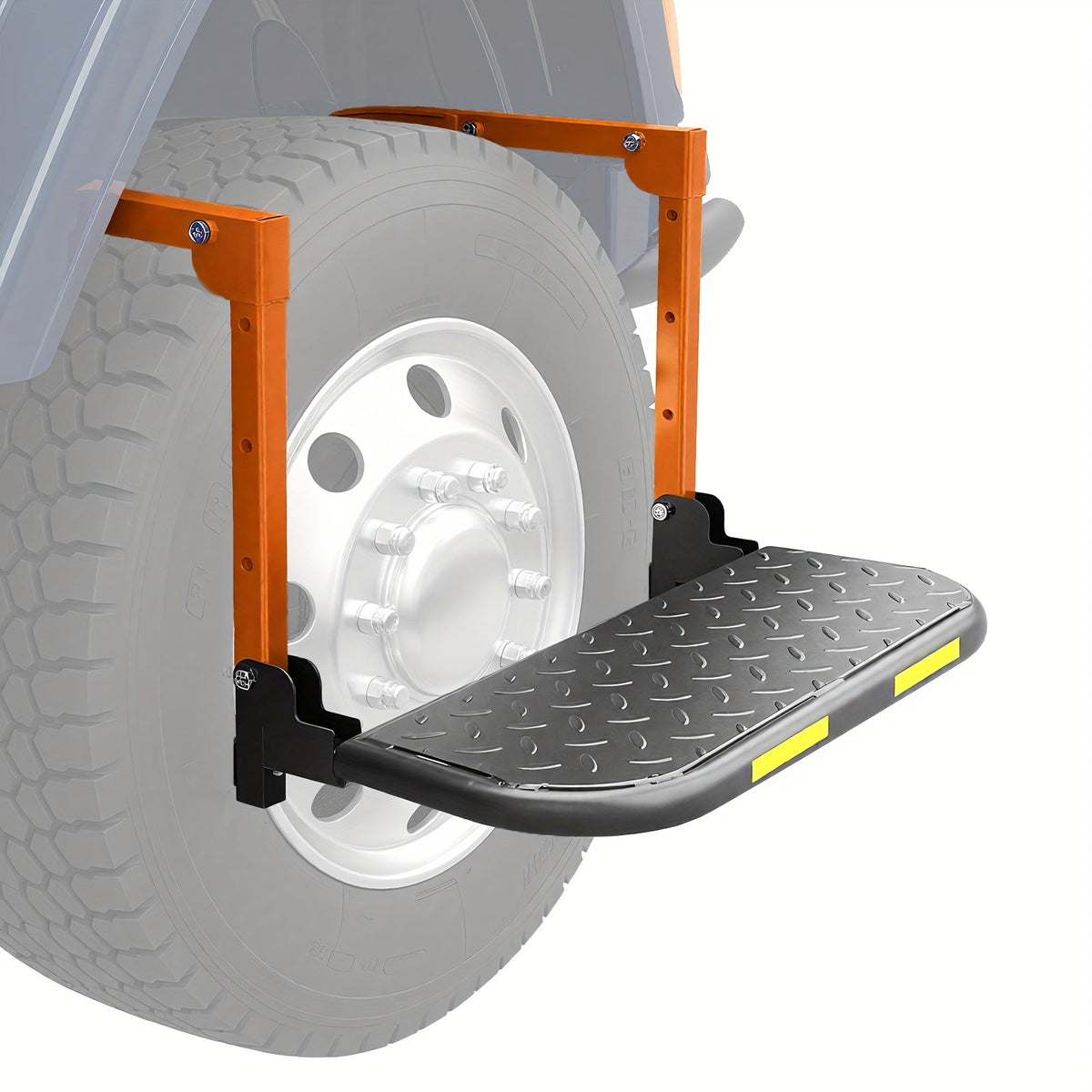 Foldable Anti-Slip Tire Step for Truck, SUV, and Trailer – Adjustable Height, 300/500/650 LB Load Capacity, Fits Tires Up to 13.5" Wide, Portable Tire Step Stool