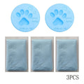 Pet Paw Print Keepsake Kit 3 Pack - Soft Clay for Dog & Cat Paw Prints, Fingerprint Impressions, Handprint & Footprint Memorial Gift for Pet Loss, 2.33oz per Bag
