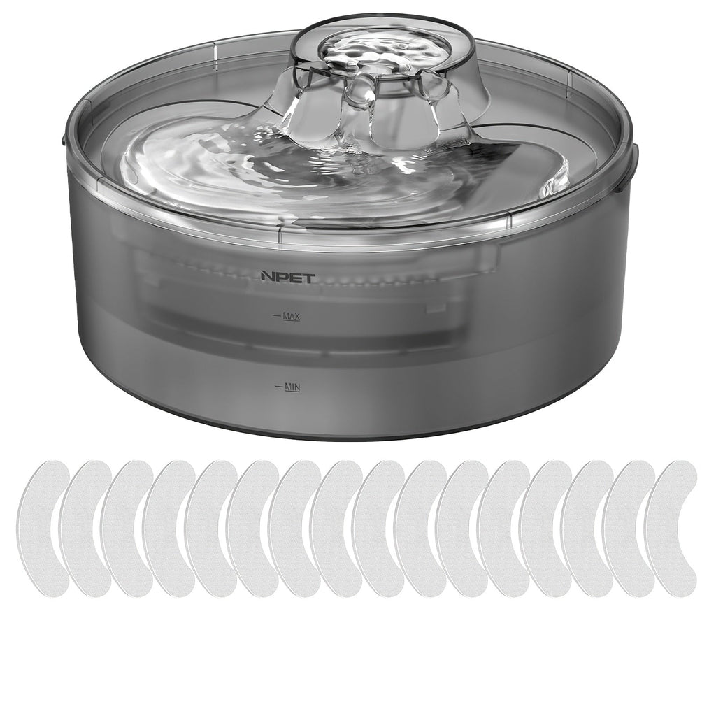 Automatic Dog Water Fountain 1.3 Gallon Large Capacity Pet Water Dispenser with Splatter Guard, Cleaning Kit, and Low Voltage USB for Dogs, Cats, and Multiple Pets