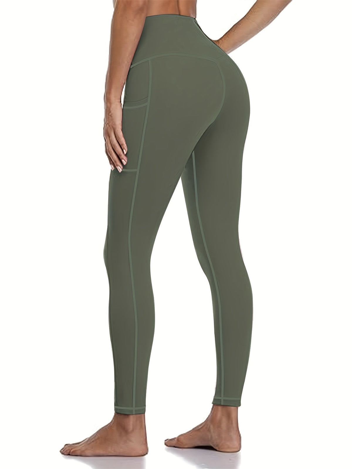 5-Piece Women's Printed Compression Yoga Pants – 7/8 Length Fitness Running Leggings with Leopard, Camo & Solid Patterns, High-Waist Athletic Tracksuit Bottoms for Gym Workout, S-XXL