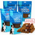 Dog Chewing & Teeth Cleaning Stick Toys 20 Pack - Daily Dental Care Chew Sticks for Small, Medium & Large Dog Breeds, Assorted Styles Random Mix, Ideal Birthday & Holiday Gift Set