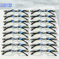 16 Pairs HD Reading Glasses Bulk Set Anti-Eye Strain Readers for Men and Women, Multiple Strengths, Business Style, Comfortable and Lightweight, Gift Set