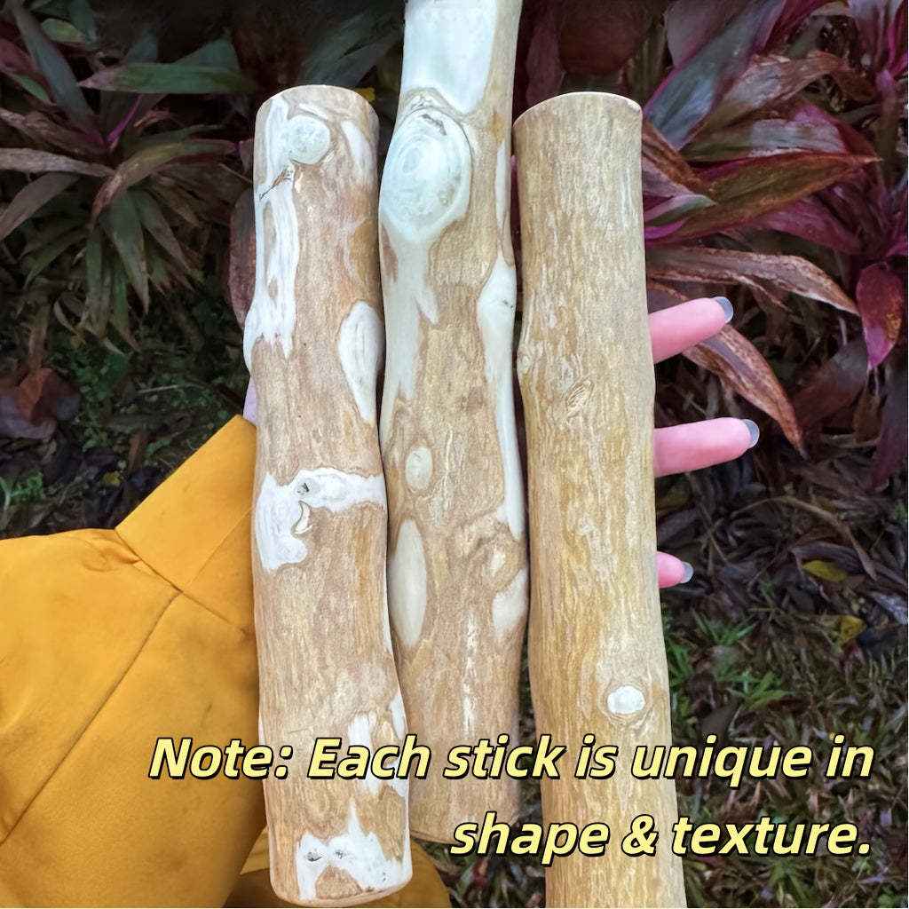 Natural Coffee Wood Dog Chew Stick: Reduces Tartar, Relieves Anxiety, Prevents Destructive Chewing, Protects Furniture, Long-Lasting Safe Chew Toy for Dogs, 8.3 Inch