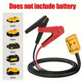DeWalt Compatible Car Jump Starter Booster Cables with Adapter for DeWalt 20V Battery, Portable Automotive Jumper Cables for Car Jump Starting, Battery Not Included