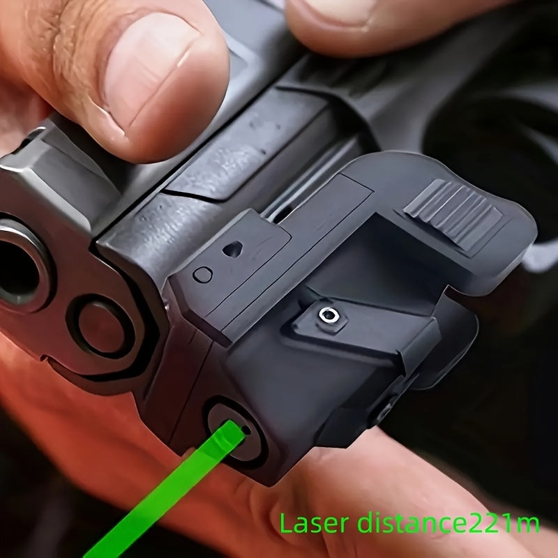 USB Rechargeable Red Dot Laser Sight for Pistols and Rifles, Picatinny Rail Mount with Strobe Mode, Compact and Lightweight Class IIIa 5mW, Adjustable Elevation and Windage, 100-300 Ft Daytime Range