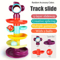 Orbital Fun Track Ball Tower, Rolling & Spinning Ball Early Education Toy for Toddlers, Develops Motor Skills & Cause-and-Effect Learning, Fun Birthday & Holiday Gift