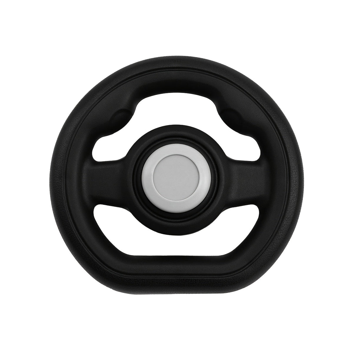 Baby Stroller Toy Steering Wheel with Safety Mirror & Stroller Clips, Adjustable Detachable Simulation Driving Wheel for Strollers & Shopping Carts, Toddler Activity Accessory