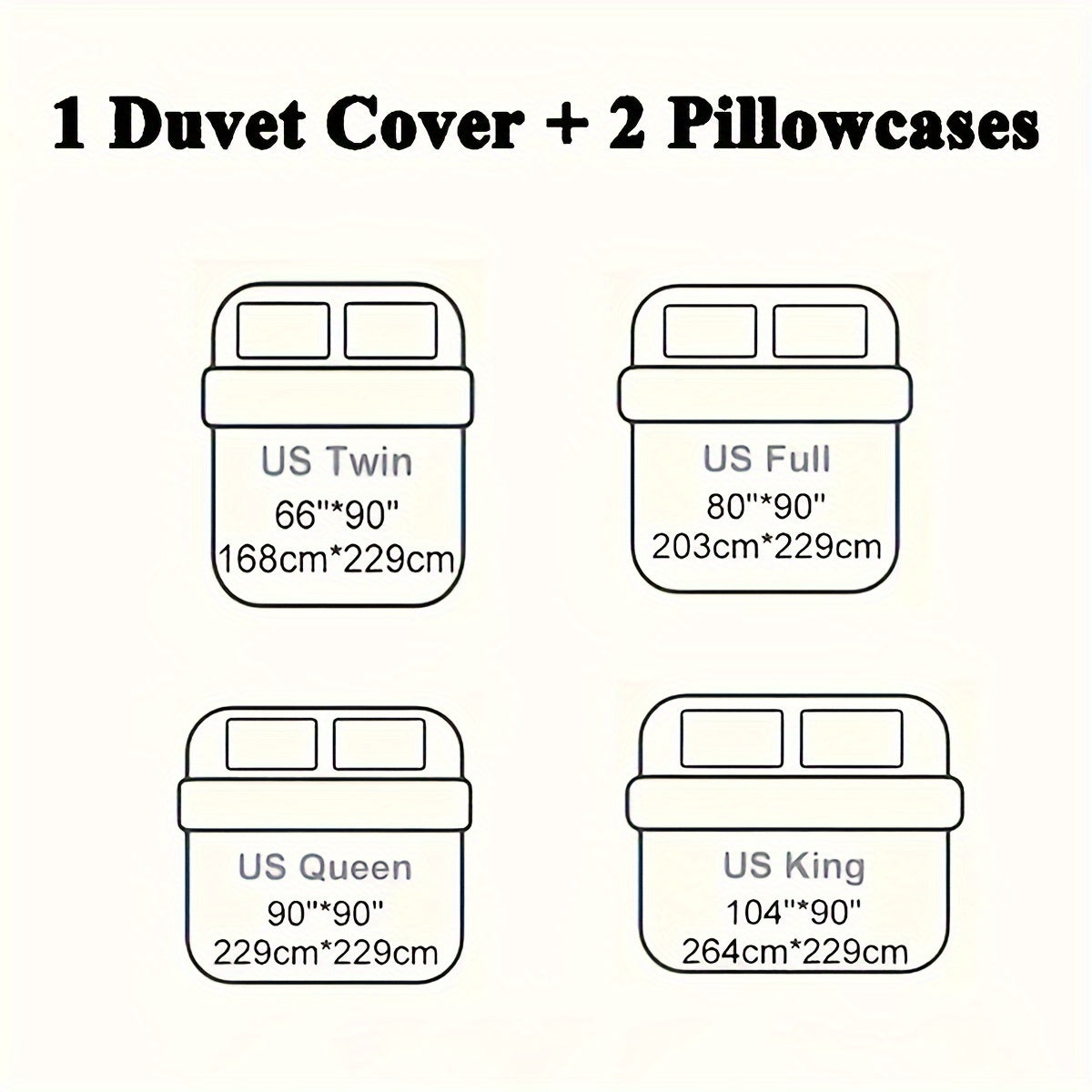 3-Piece Plush Duvet Cover Set - Cozy & Warm Bedding - Twin, Full, Queen & King - 14 Colors: Solid & Tie-Dye - Bedroom, Guest Room & Dormitory