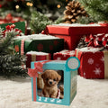 Interactive Robot Puppy Toy: Walking, Barking, Tail-Wagging Realistic Electric Simulation Dog with Dog Bone Accessory, Gift Box, Kids' Birthday, Christmas, New Year Gift for Boys and Girls