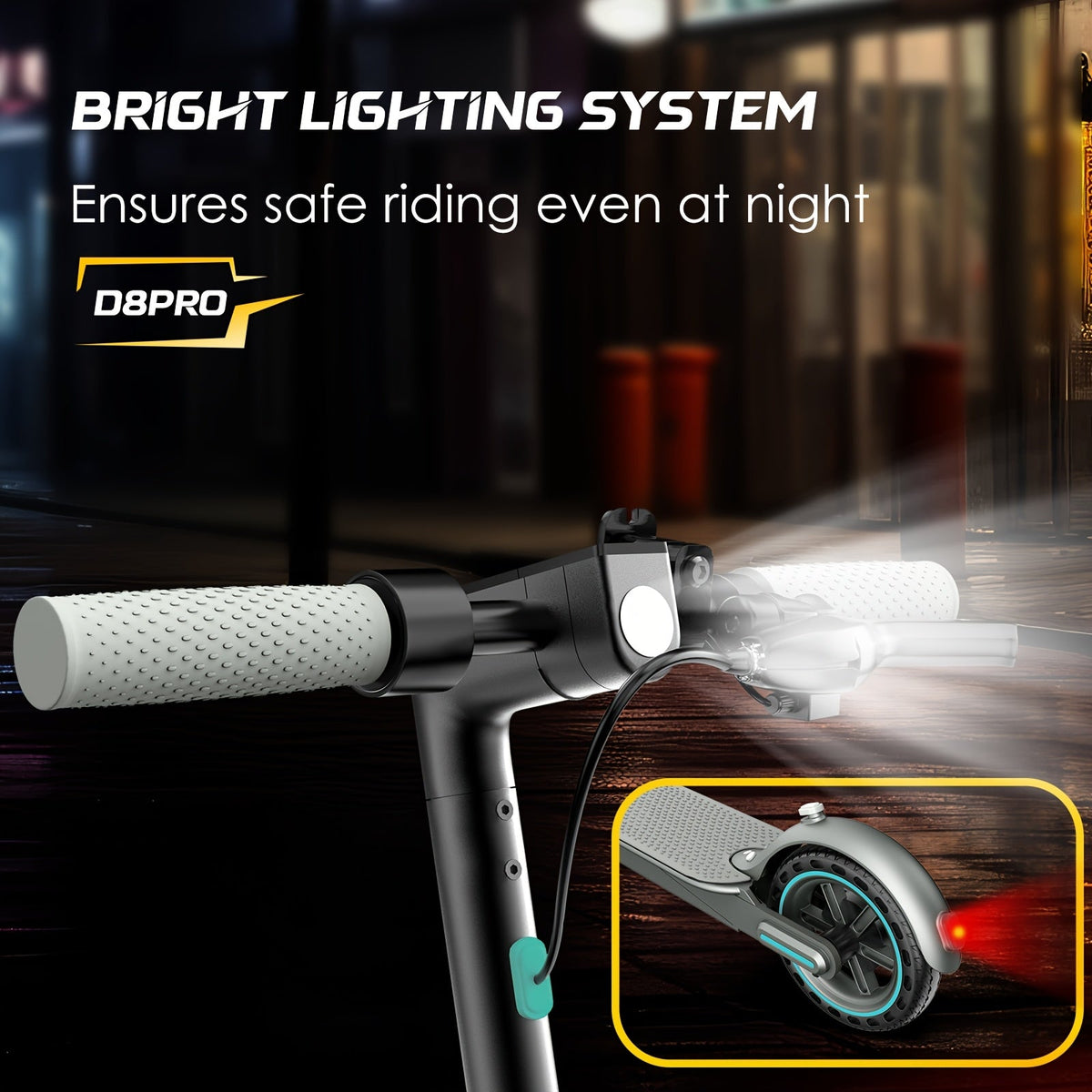 Foldable Electric Scooter for Adults, 350W Brushless Motor, Dual Drum Brakes, 8.5-Inch Solid Tires, 3-Speed LCD Display, 265 lbs Max Load, 3-Second Folding Portable Urban Commuter E-Scooter