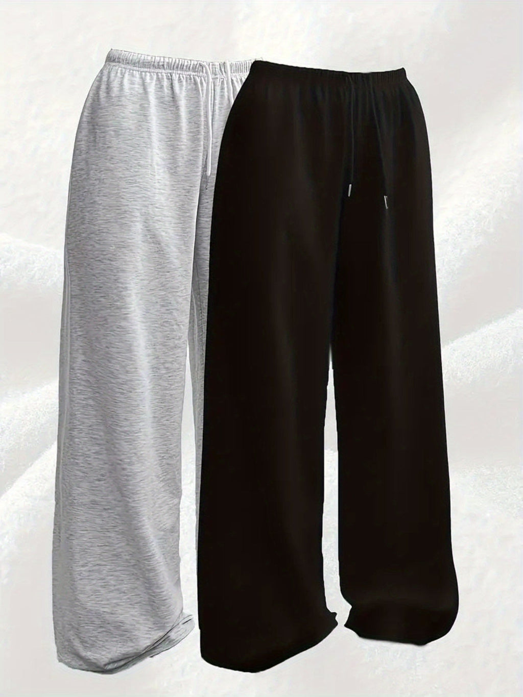 Women's 2-Piece Tracksuit Set Casual Sports Jogger Pants Outfit Black Grey Matching Loungewear Fall Winter Athletic Sweatsuit S M L XL