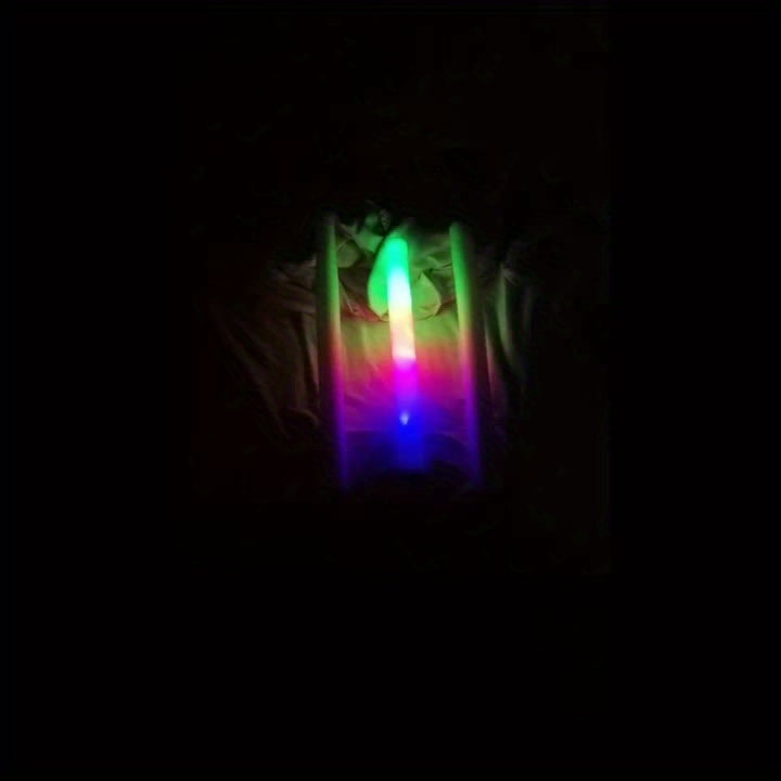 LED Foam Light Sticks Bulk Pack 28, 48 or 100 Pieces – 3-Mode Color Changing Flashing Glow Sticks for Parties, Weddings, Concerts, Birthdays, Halloween, Christmas, Camping and Cheering Events