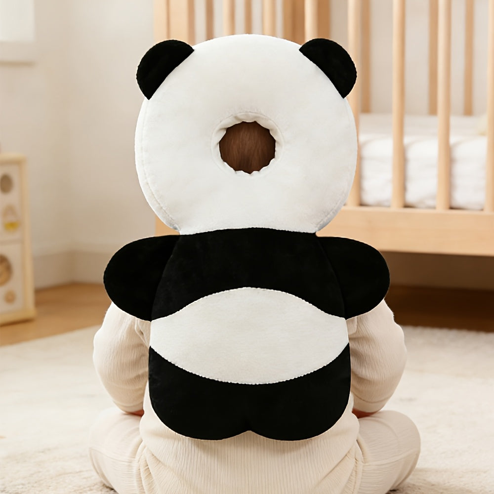 Baby Head Protection Pillow Anti-Bump Hat for Walking Infants, Soft Cushioned Headrest Safety Backpack Guard for Learning to Walk, Cute Animal Design One-Size