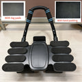 Ab Roller Wheel, 6-Wheel Automatic Rebound Abdominal Exercise Roller with Elbow Support and Phone Holder, Core Workout Equipment for Home Gym Full Body Training, Black